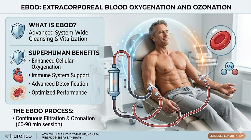 EBOO Therapy in Cornelius, NC | Blood Cleansing Treatment
