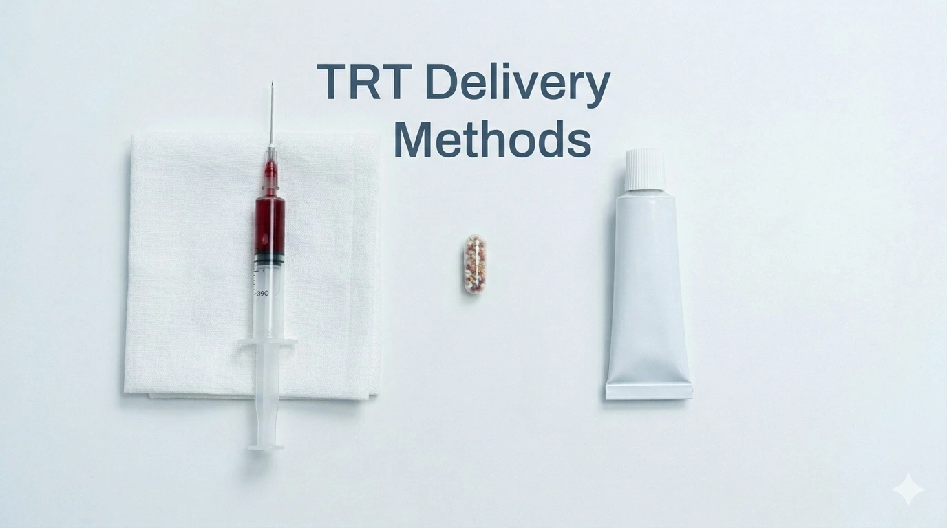 TRT Delivery Methods Injections vs Pellets vs Creams